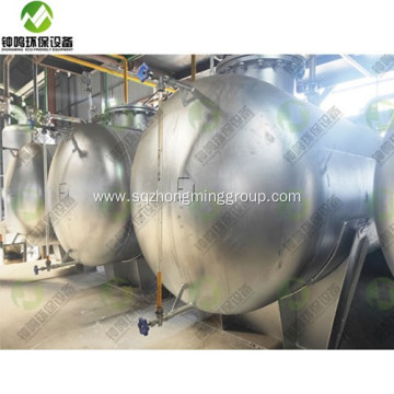 Tyre Pyrolysis Oil Fractional Distillation Plant